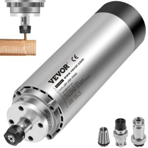 CNC zračno hlađeni motor vretena 1,5 kW, 220–250 V, ER11, 8 000–24 000 o/min