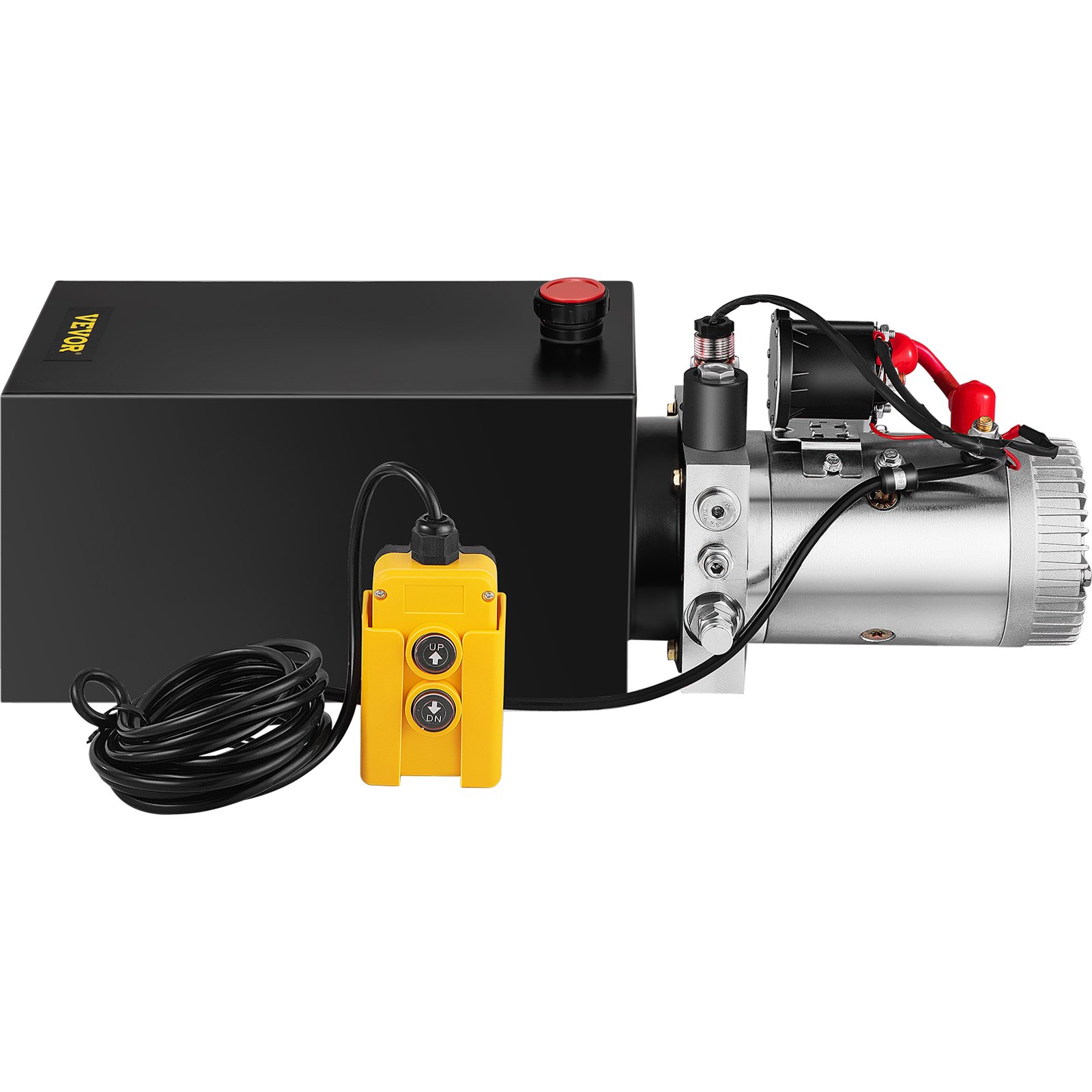 Hidraulični agregat 12 V, 9,46 l – čelična jednostruko djelujuća hidraulična pumpa za kiper - Slika 9