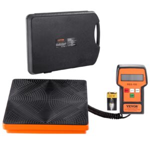 Digitalna vaga za rashladni plin 50 kg za povrat punjenja Freona, s kabelskim daljinskim upravljačem, visokoprecizna (2 g) elektronička vaga s koferom i suhom baterijom