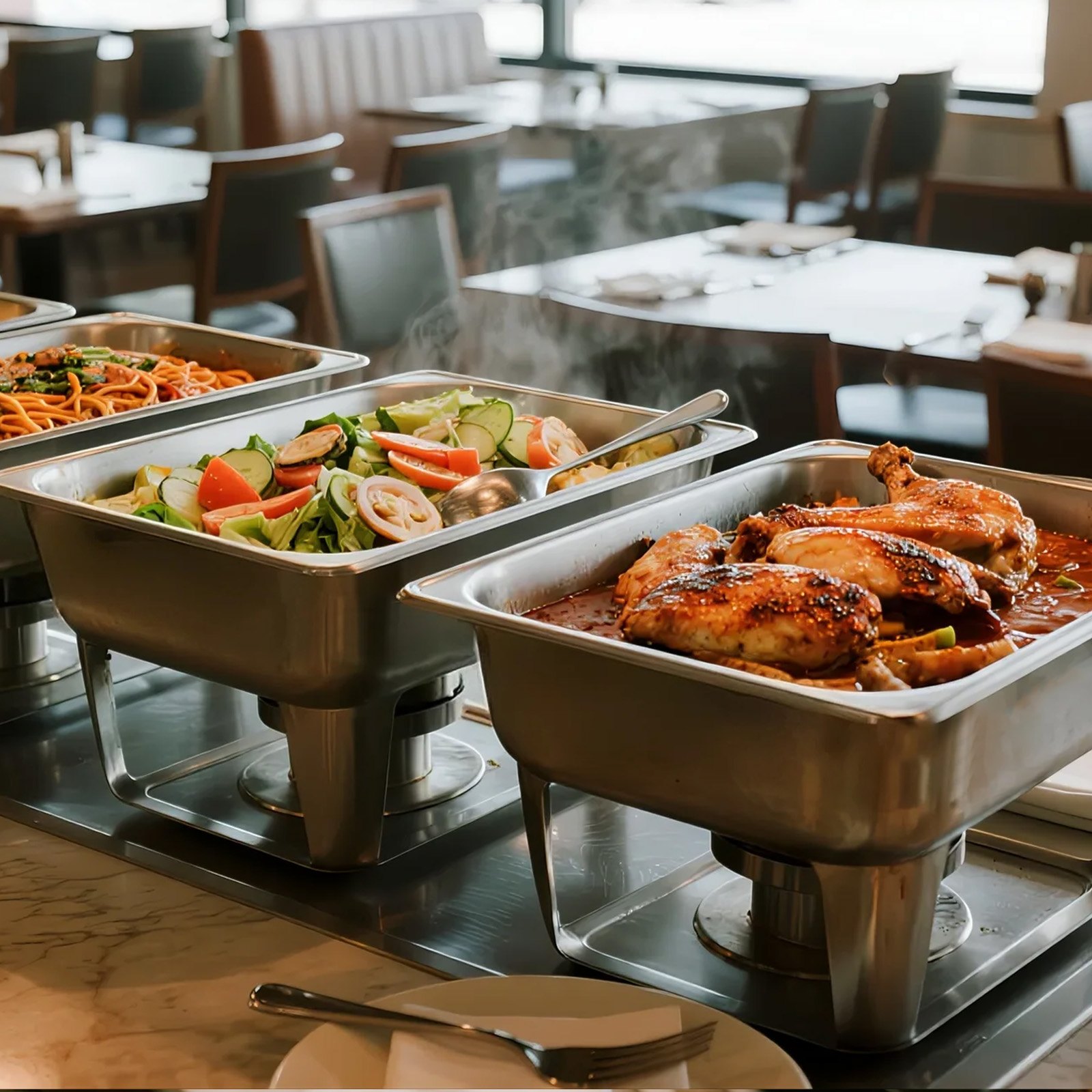 Gastronorm posude GN 1/2 (Hotel tava), 6 kom, 6 l, dubina 9,8 cm, nehrđajući čelik, višekratne posude za catering, restorane i bifee - Slika 8