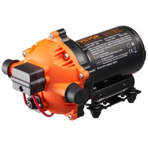 12V membranska pumpa, protok 18,9 L/min, 5-komorna vodena pumpa s tlačnim prekidačem, 216 W