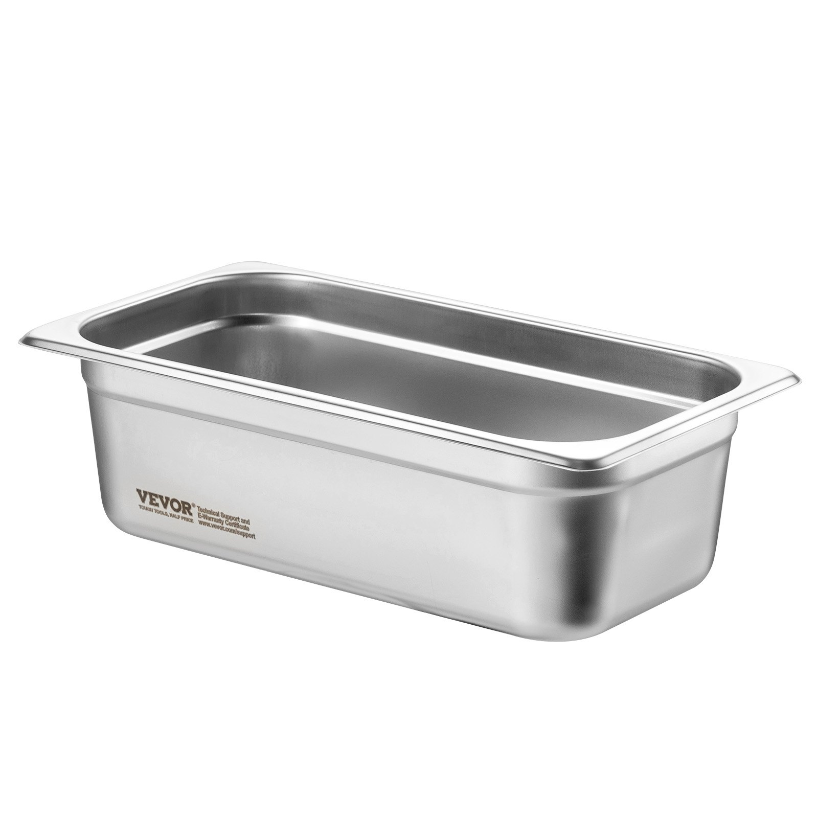 Set od 6 GN 1/3 posuda od nehrđajućeg čelika, 326 × 177 × 99 mm, 3,84 l, profesionalne buffet i bain-marie posude - Slika 10