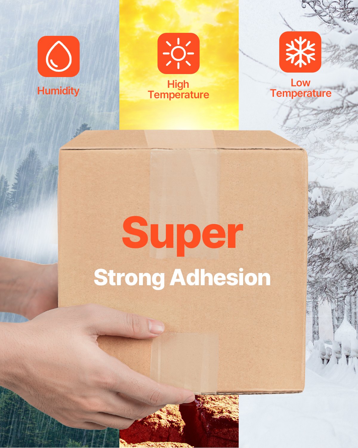 Pakirna traka – set od 6, 22,86 m, s dozatorom, debljina 0,068 mm - Slika 3