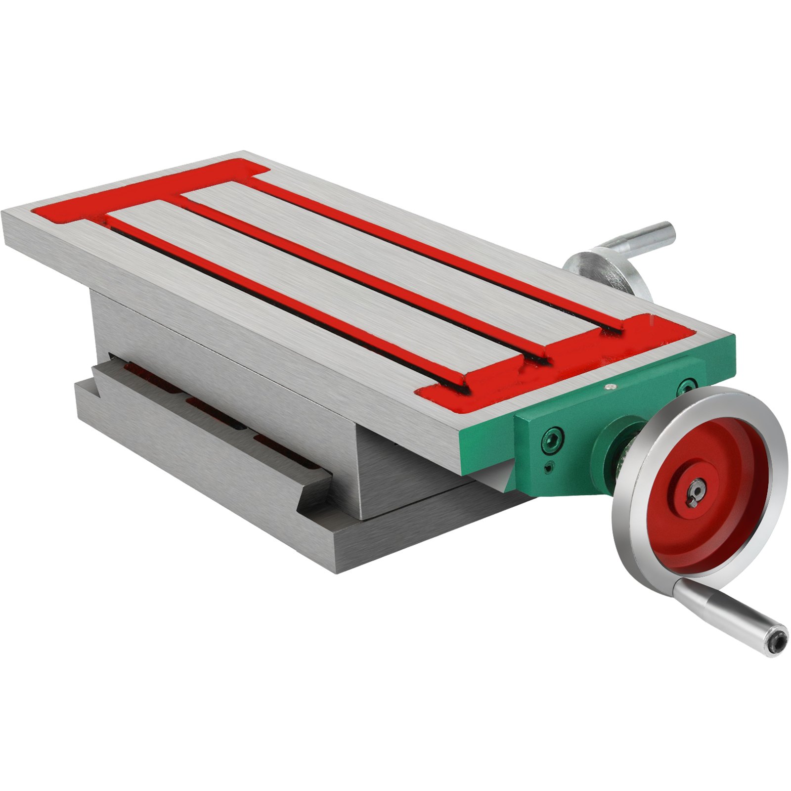 Križni glodalni stol 450 × 170 mm, 30 kg – 2 osi, 4 smjera, univerzalan radni stol za stupačne bušilice i glodalice - Slika 9