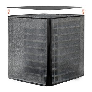 Zaštitna navlaka za klima-uređaj 711 x 711 x 812 mm, dvoslojna, crna